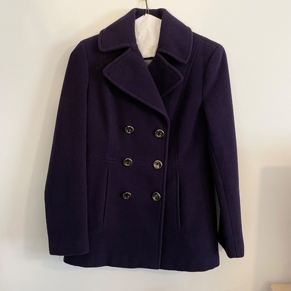 Calvin Klein Wool Peacoat - Picture 2 of 11